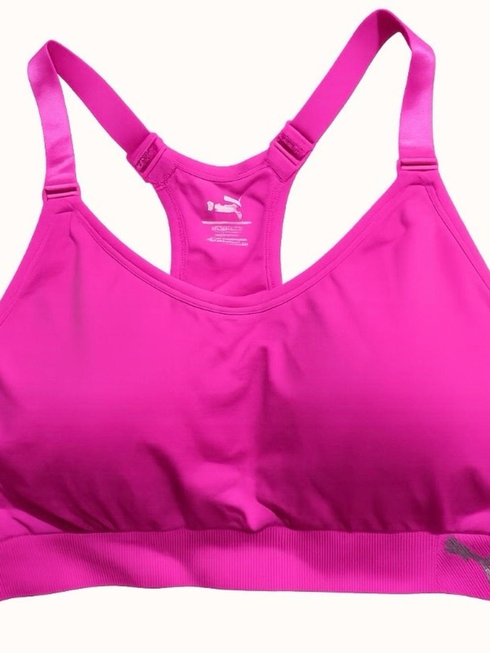 Puma Hot Pink Racerback Sports Bra